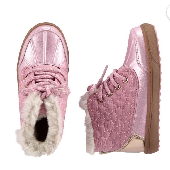 OshKosh Pink Duck Boots, (toddler size 5) - Picture 1 of 8